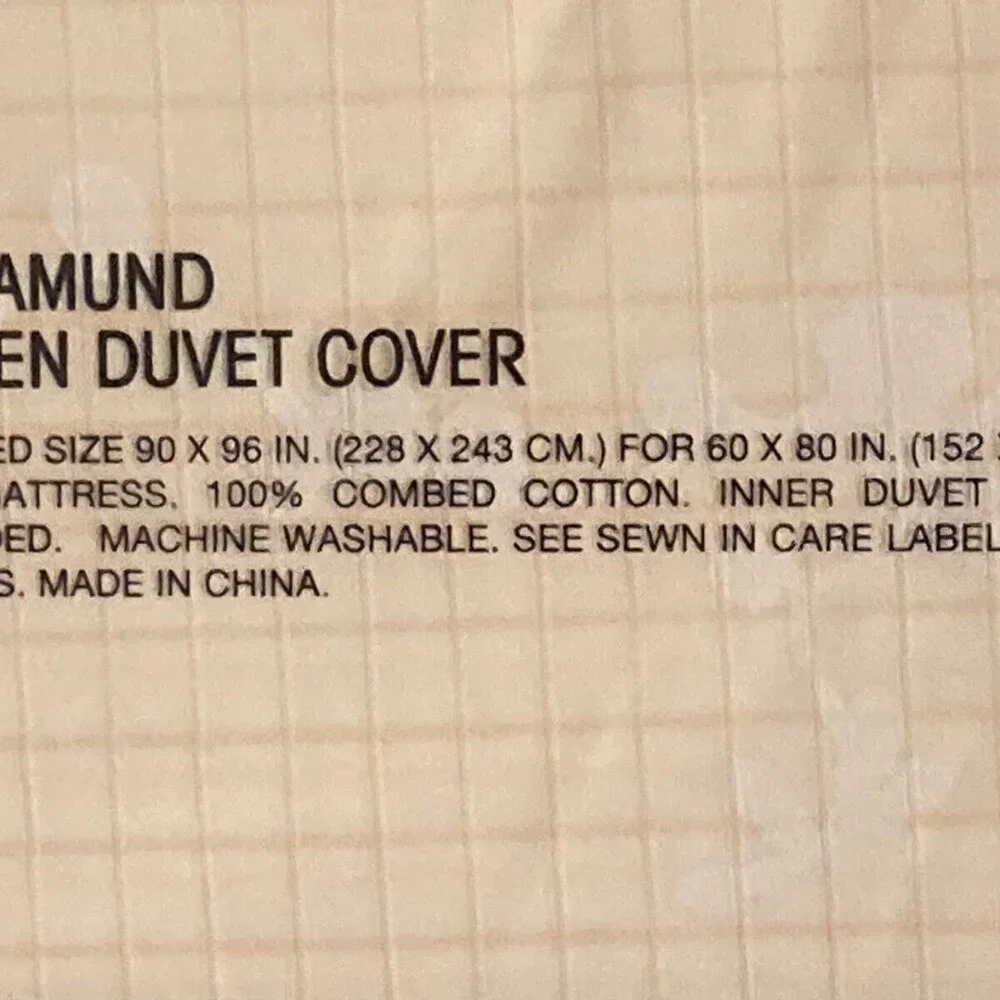 $200 CALVIN KLEIN duvet  cover Queen  rosamund -pink